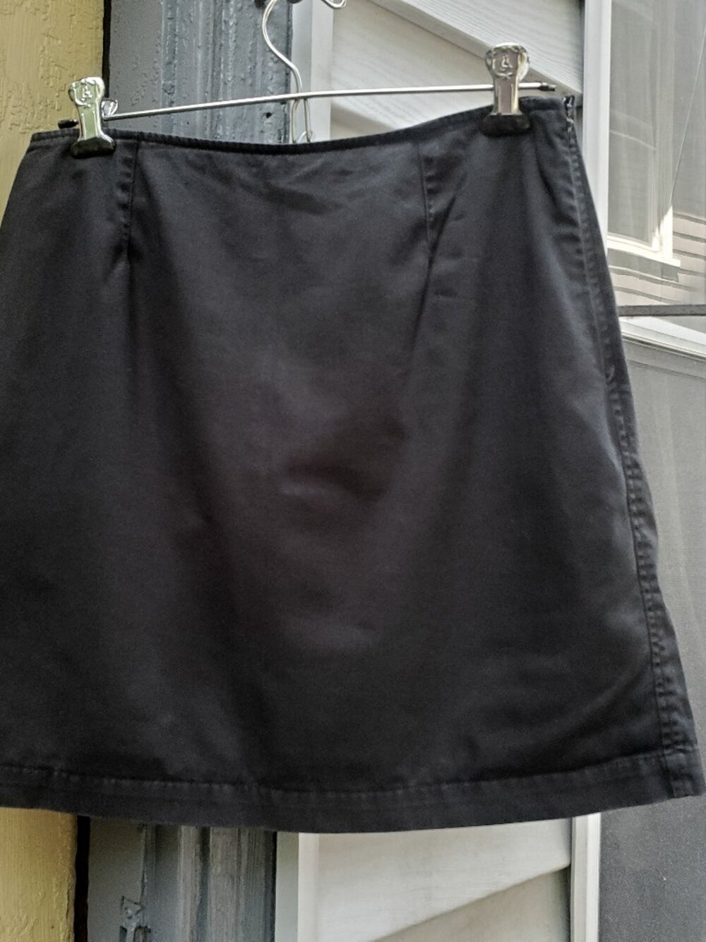 J Crew Vintage Mini Skirt, Black, Size Small